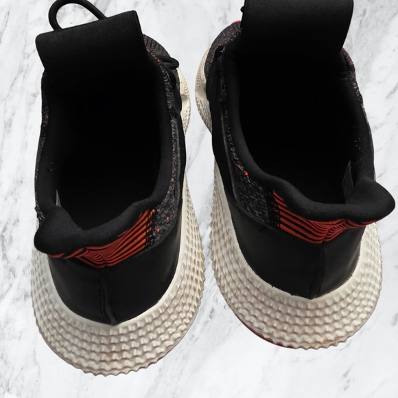 adidas Black and Red Athletic Shoes - Picture 4 of 7